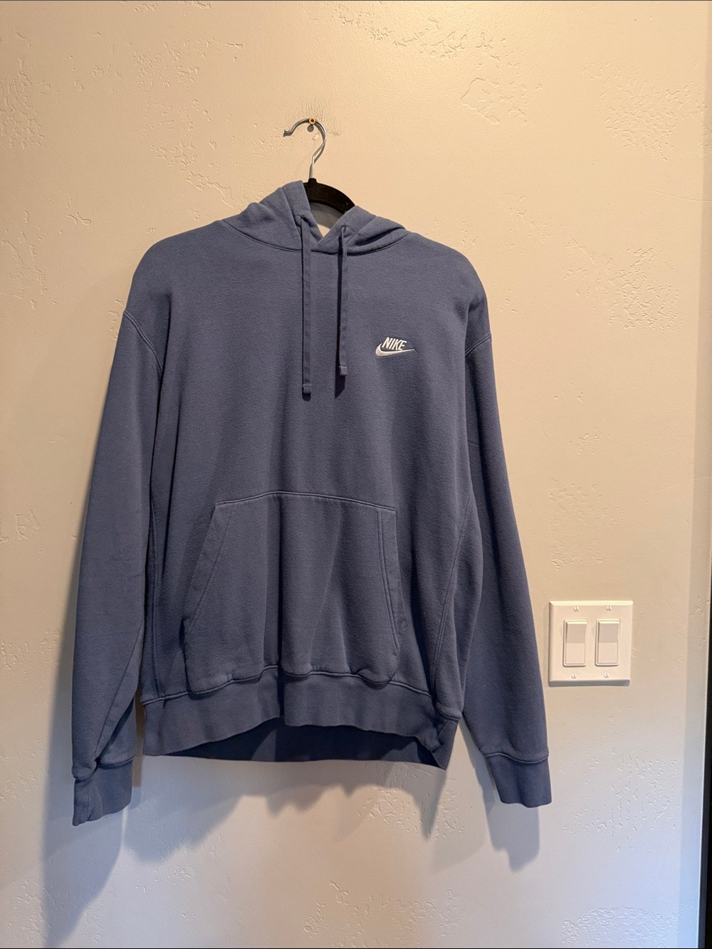 Nike Slate Blue Hooded Pullover Sweatshirt